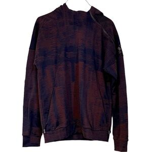 Adidas Z. N. E. Pulse Jacquard Winter Hoodie Long Sleeves Mulitcolored Size XL